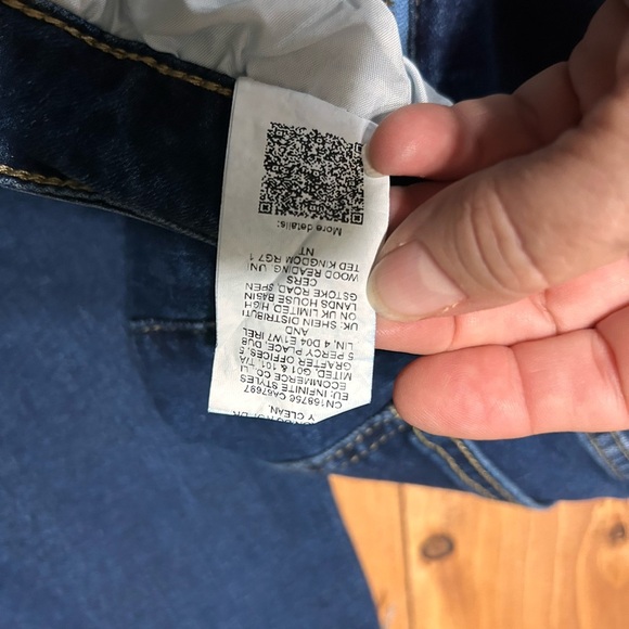 Blue Distressed slim fit skinny Jeans - Picture 4 of 7